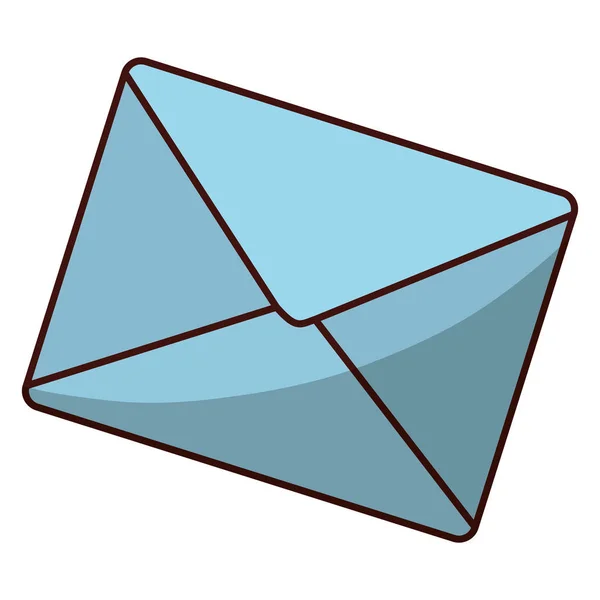 Message enveloppe icône image — Image vectorielle
