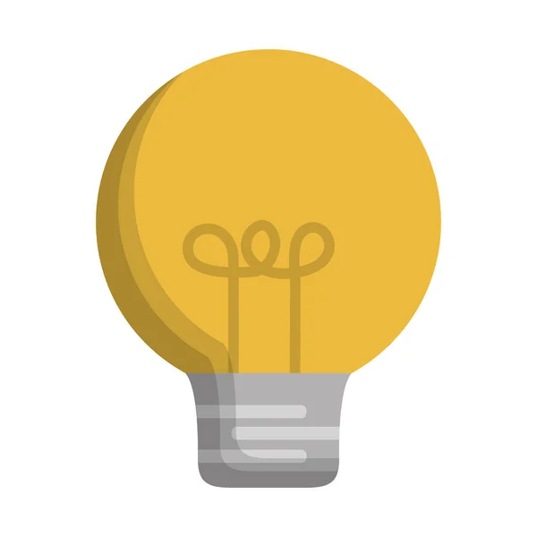 通常の電球アイコン画像 — ストックベクタ