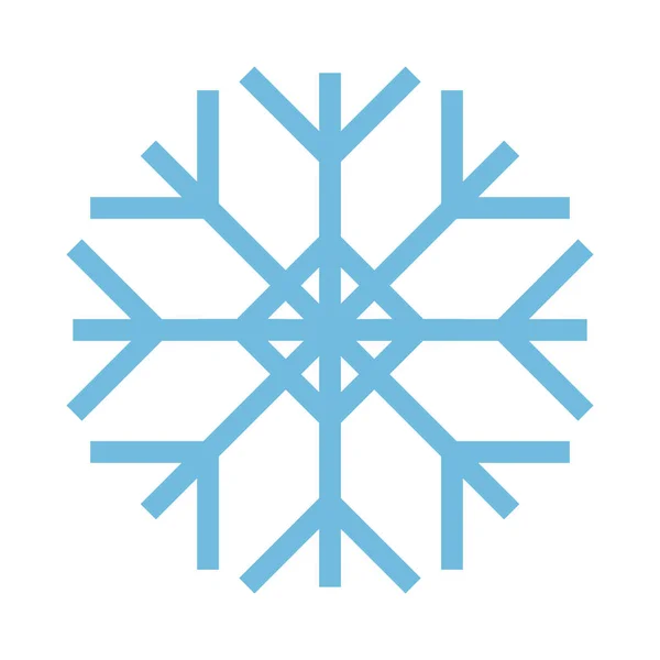 Зображення піктограми Сніжинка — стоковий вектор
