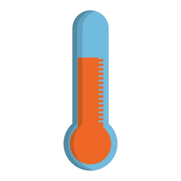 Imagen del icono del termómetro analógico — Vector de stock