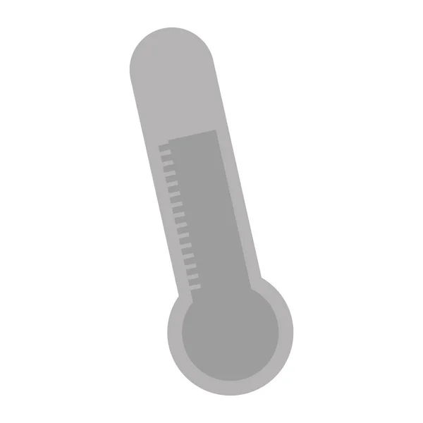 Analoge thermometer pictogramafbeelding — Stockvector
