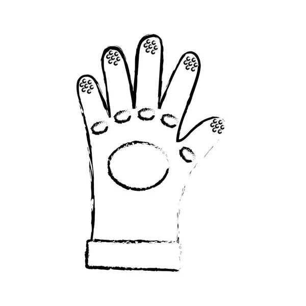 Строительная перчатка — стоковый вектор