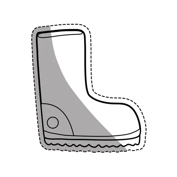 工业防护靴 — 图库矢量图片