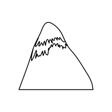 Dağ tepe manzarası