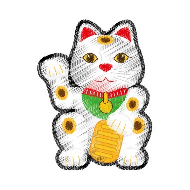 Maneki neko şanslı kedi