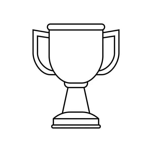 Vereinzelte Pokalmeisterschaft — Stockvektor