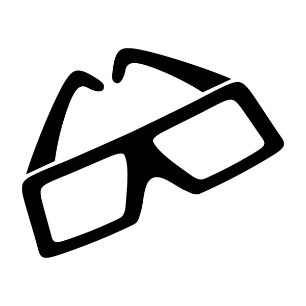 시네마 3d 안경 — 스톡 벡터