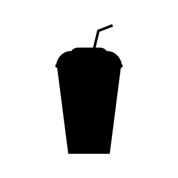 차가운 음료수 컵 — 스톡 벡터