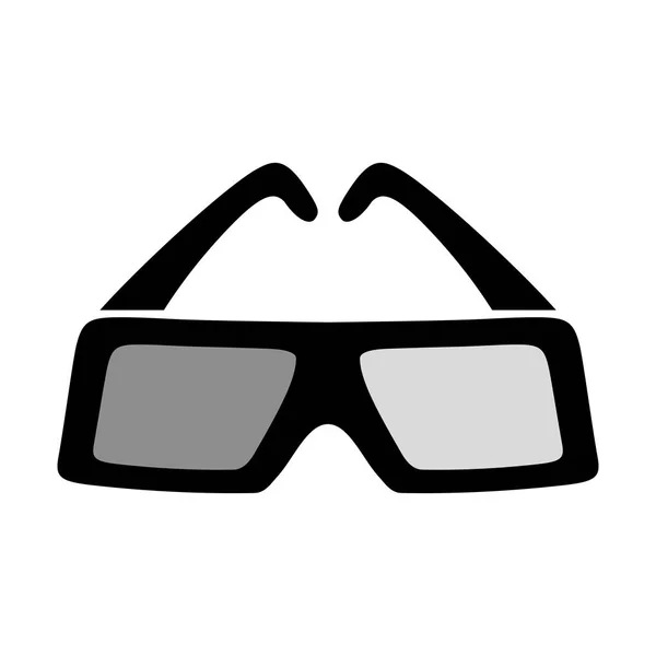 Cinema 3D-s szemüveg — Stock Vector