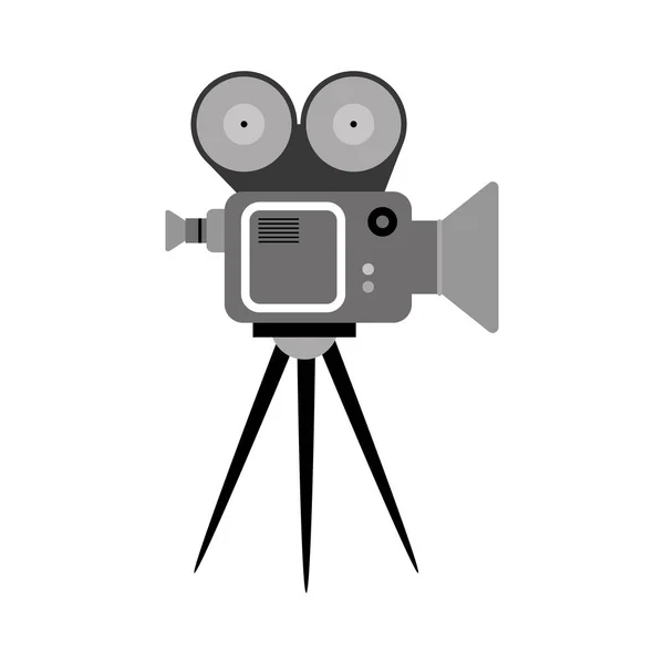 Κινηματογράφος βιντεοκάμερα εξοπλισμός — Διανυσματικό Αρχείο