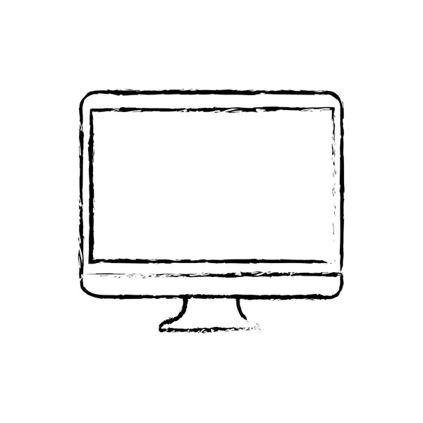 Moderne tv-technologie — Stockvector