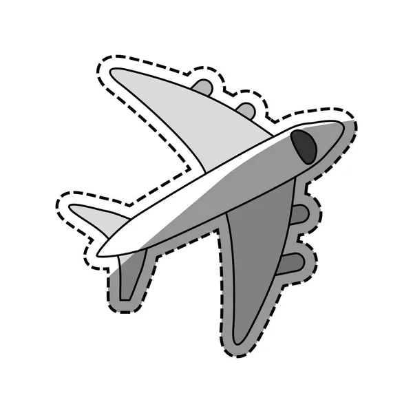 Transporte por avión — Vector de stock