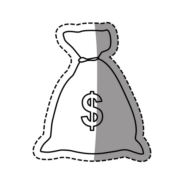 Bag of money — Stock Vector