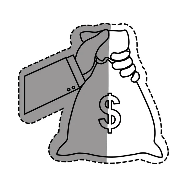 Bag of money — Stock Vector