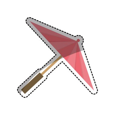 İzole moda şemsiye