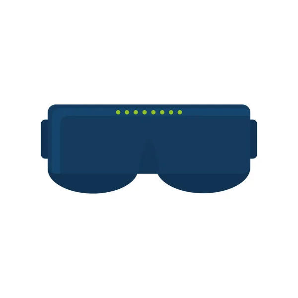Vr óculos dispositivo jogo tecnologia —  Vetores de Stock