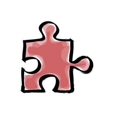 izole bulmaca parçası