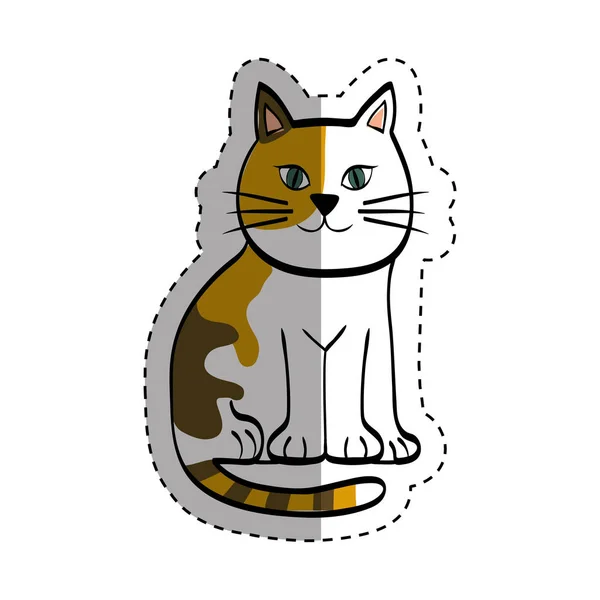 Profile of a Cat Graphic Icon Stock Illustration - Illustration of  artistic, drawing: 135822854