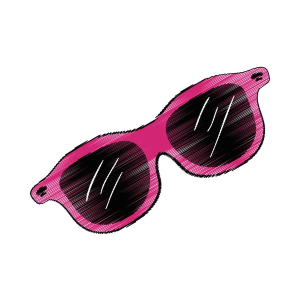 Gafas de sol verano — Vector de stock