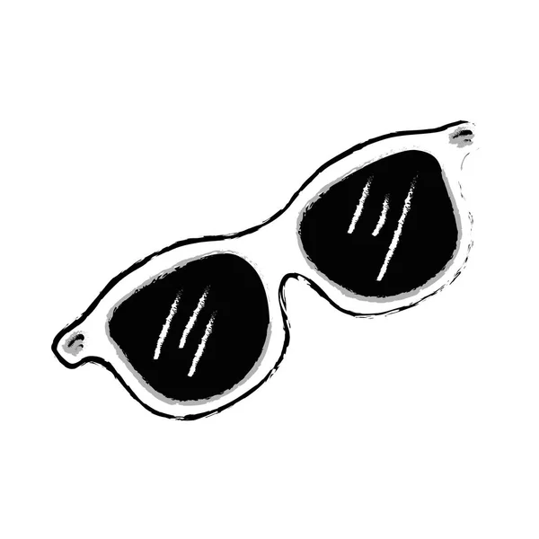 Zomer zonnebril — Stockvector