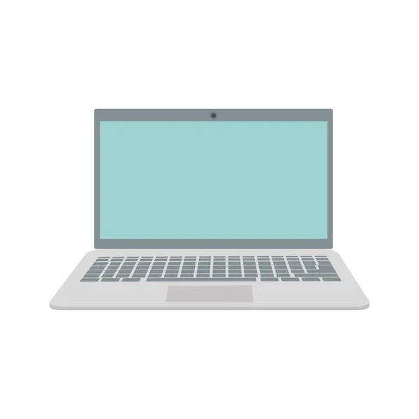 Laptop computertechnologie — Stockvector