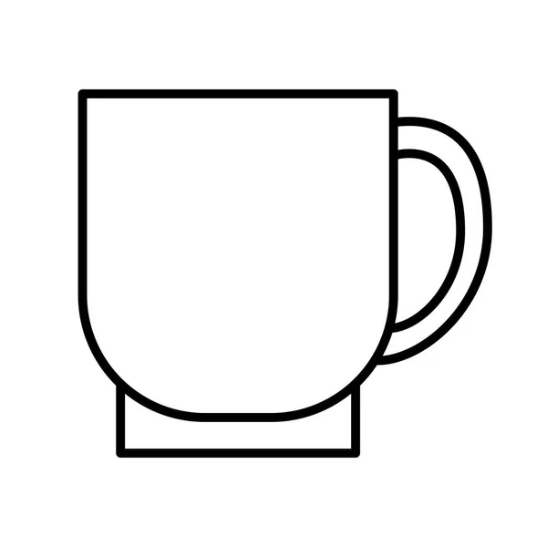 Delicioso taza de café — Archivo Imágenes Vectoriales