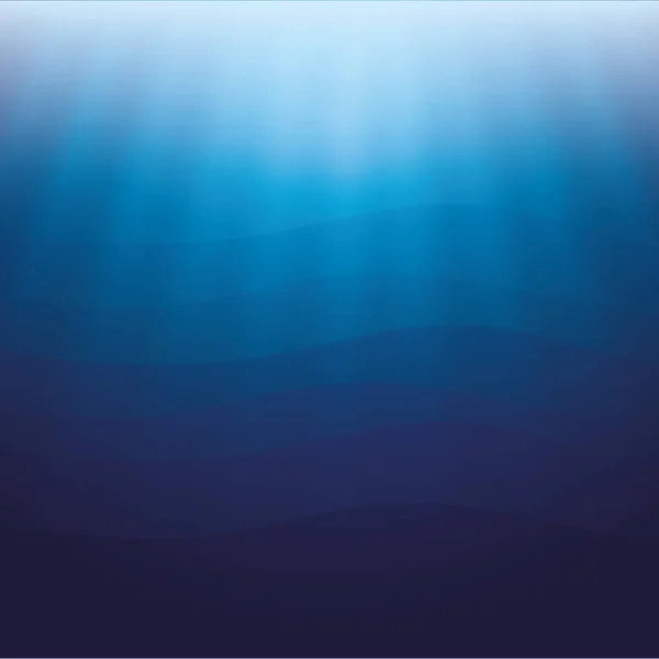 푸른 물의 배경 — 스톡 벡터