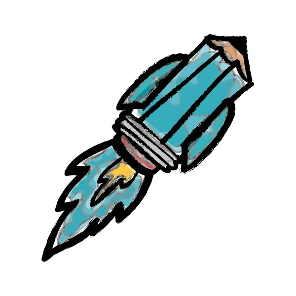 Bleistift-Zeichenwerkzeug — Stockvektor
