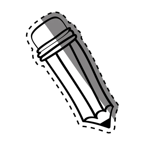 Ustensile de tirage au crayon — Image vectorielle