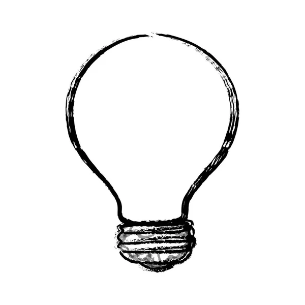 Ampoule dessiner — Image vectorielle