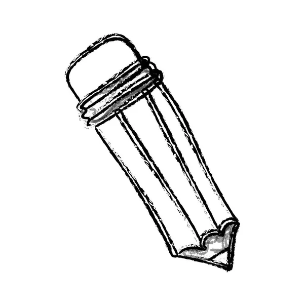 Ustensile de tirage au crayon — Image vectorielle