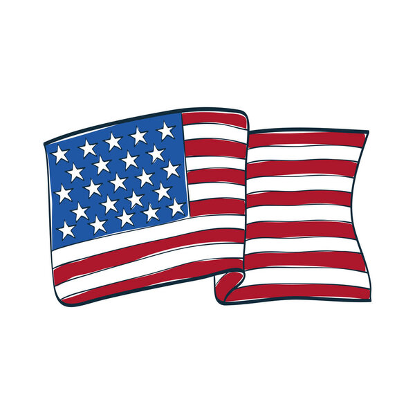 Эмблема флага США
