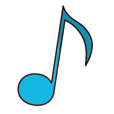 müzik notu simge görüntüsü