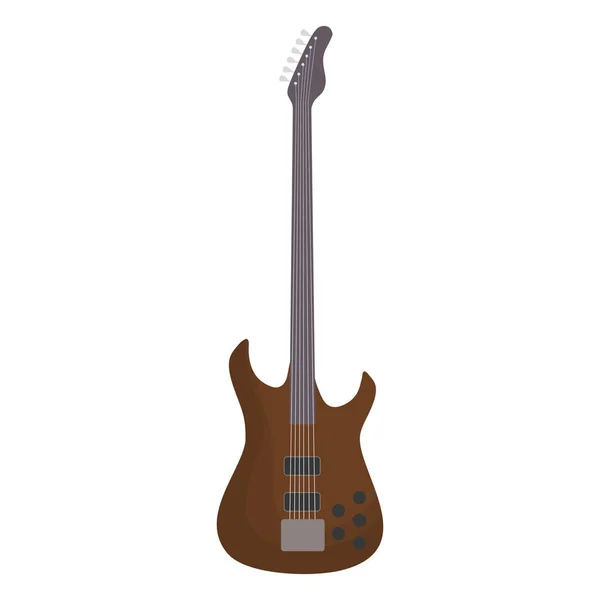 Icono de guitarra imagen — Vector de stock