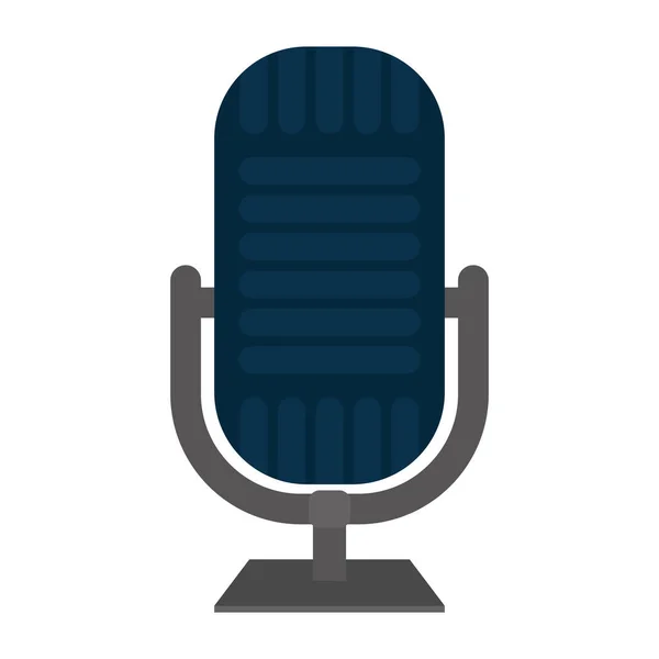 Imagem do ícone da música do microfone —  Vetores de Stock