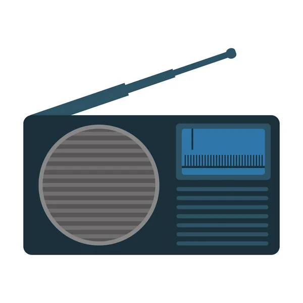 Obrázek ikony analogové rádio — Stockový vektor