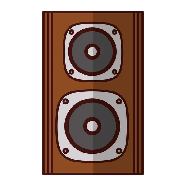 Concert haut-parleur icône image — Image vectorielle