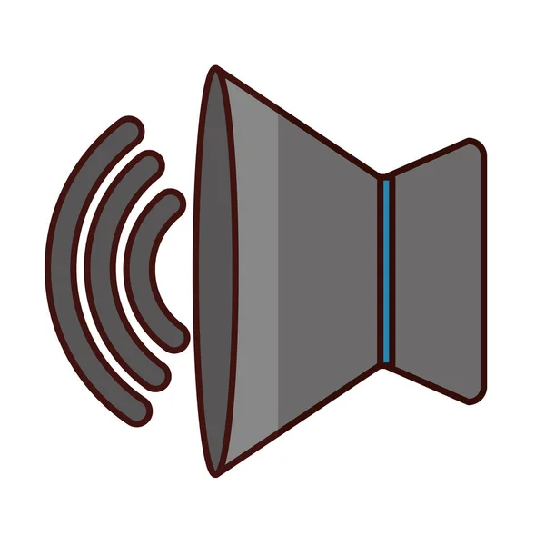 Speaker sound icon image — Stock Vector