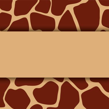 hayvan baskı desen görüntü