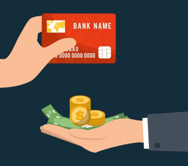 Bankacılık ilgili simgeler resim