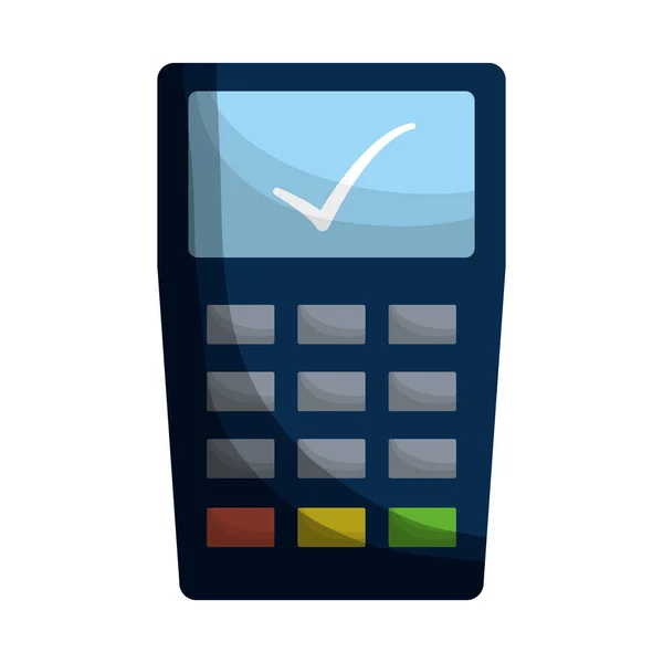 Dataphone economy icon image — Stock Vector