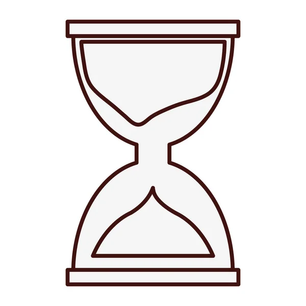 Imagen icono de hora reloj de arena — Archivo Imágenes Vectoriales