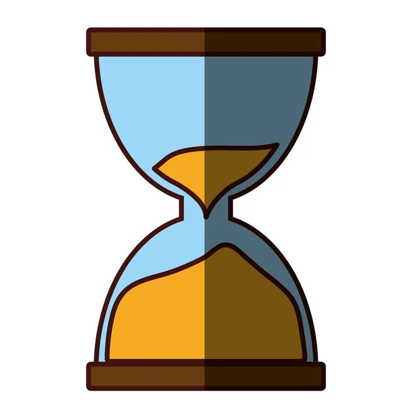 Hourglass time icon image — Stock Vector