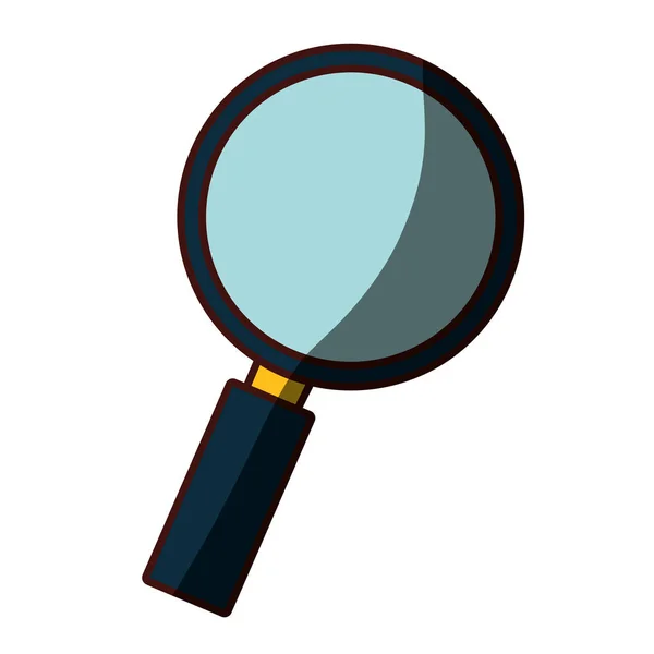 Magnifying glass icon image — Stock Vector