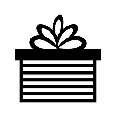 hediye kutusu yay simge görüntüsü ile