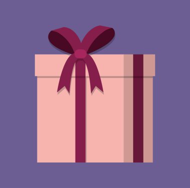 hediye kutusu yay simge görüntüsü ile