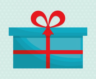 hediye kutusu yay simge görüntüsü ile