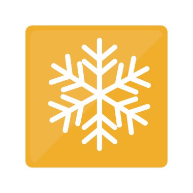 kış kar tanesi simgesi
