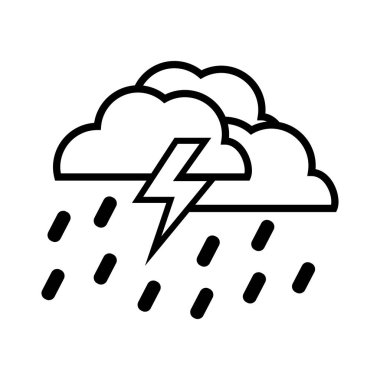 bulut ve cıvata simgesi