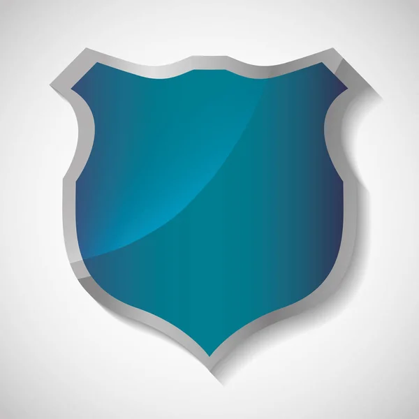 Shield icon image — Stock Vector